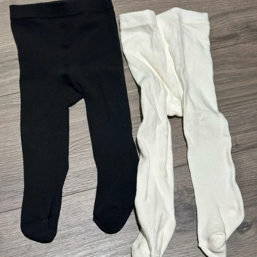 Source Unknown Black and White Men’s Dress Crew Socks - Two Pack